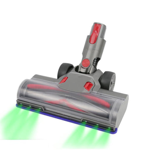 For Dyson V7/V8/V10/V11 Vacuums High-Torque Motorized Carpet Brush Head with 6 Green LEDs by bashfashion
