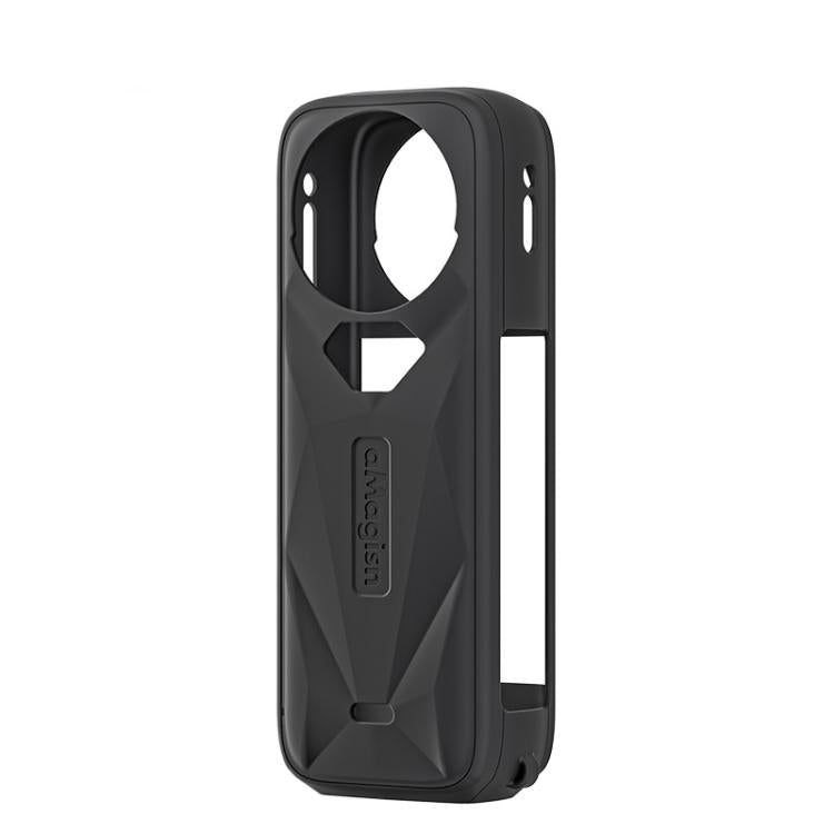 aMagisn Body Case For Insta360 X5 Action Camera Protective Accessories Black by aMagisn