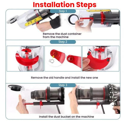 For Dyson V10/V11/V15 Upgraded Dust Bin Trigger Switch Replacement Part by bashfashion