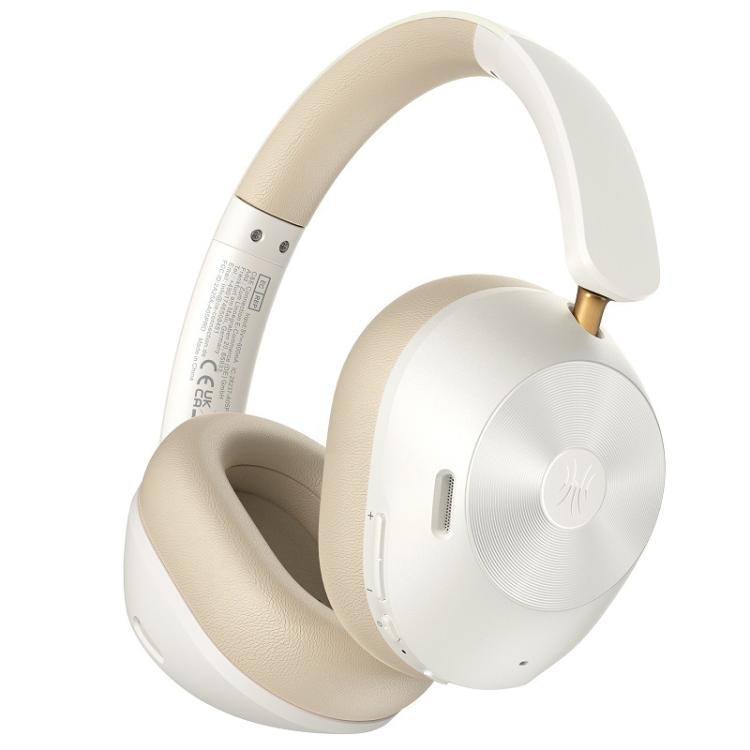 OneOdio Focus A5 ANC Active Noise Reduction Headset Wireless Bluetooth Gaming Sports Headset(White) by OneOdio