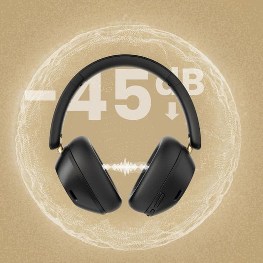 OneOdio Focus A5 ANC Active Noise Reduction Headset Wireless Bluetooth Gaming Sports Headset(Black) by OneOdio