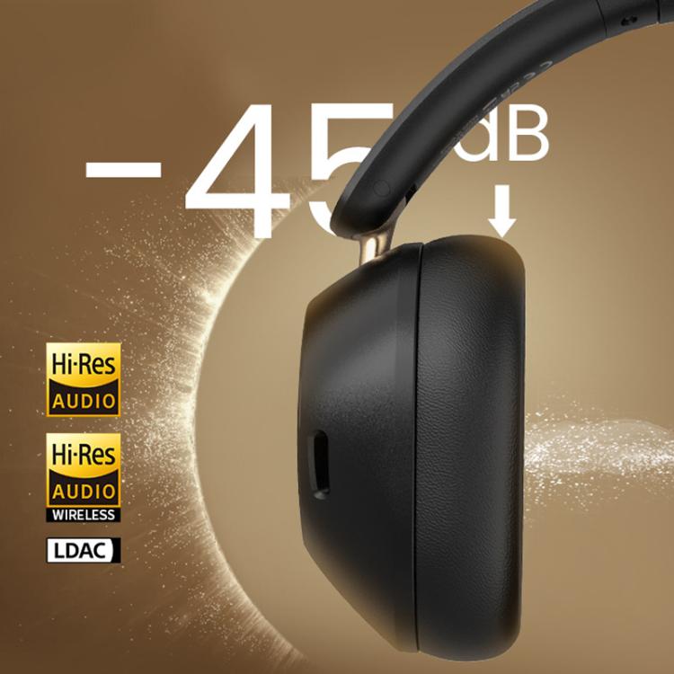 OneOdio Focus A5 ANC Active Noise Reduction Headset Wireless Bluetooth Gaming Sports Headset(Black) by OneOdio