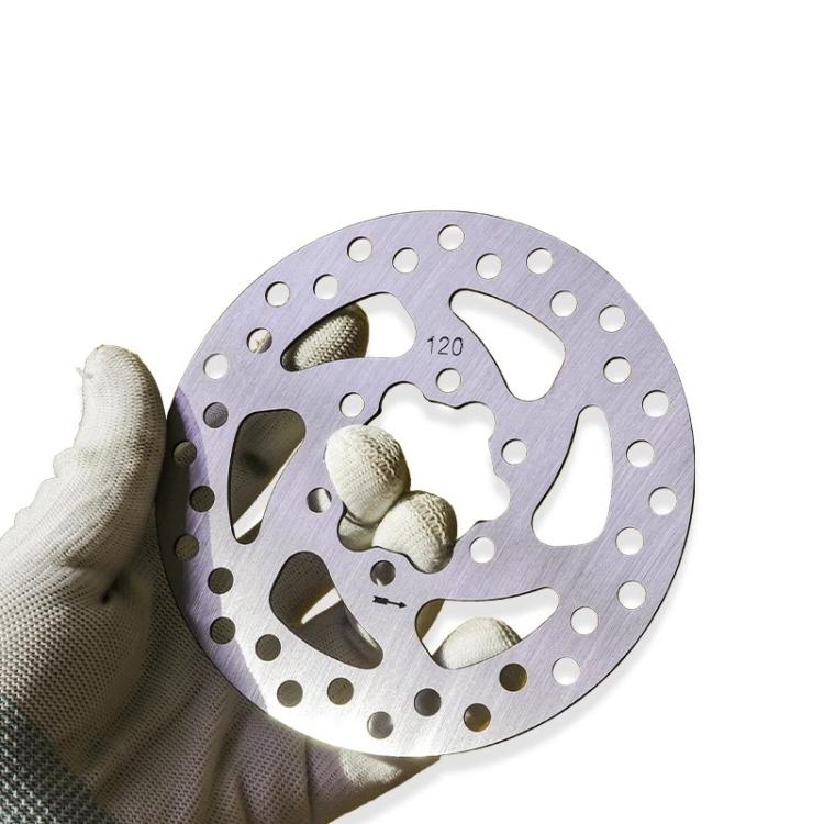 For Niu KQi3 KQi2 Electric Scooter 120mm 6-Bolt Disc Brake Rotor with Mounting Screws by bashfashion