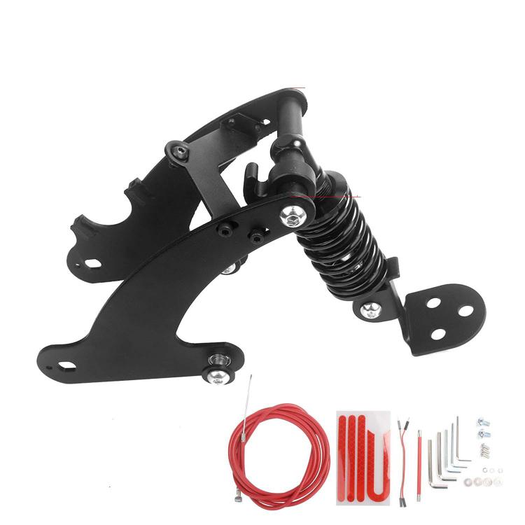 For Xiaomi Scooter Pro/Pro 2 Electric Scooter Rear Shock Absorber Suspension System Ride Vibration Reduction Kit Black by bashfashion