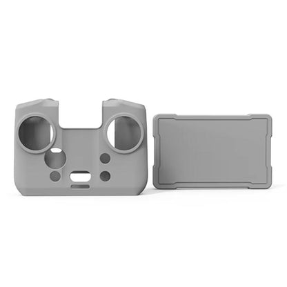 For DJI RC Pro 2 Remote Control Silicone Case Screen and Body Protective Cover(Gray) by bashfashion