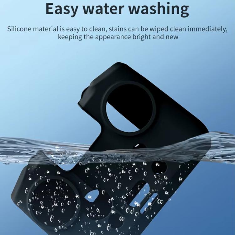 For DJI RC Pro 2 Remote Control Silicone Case Screen and Body Protective Cover(Gray) by bashfashion