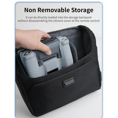 For DJI RC Pro 2 Remote Control Silicone Case Screen and Body Protective Cover(Black) by bashfashion