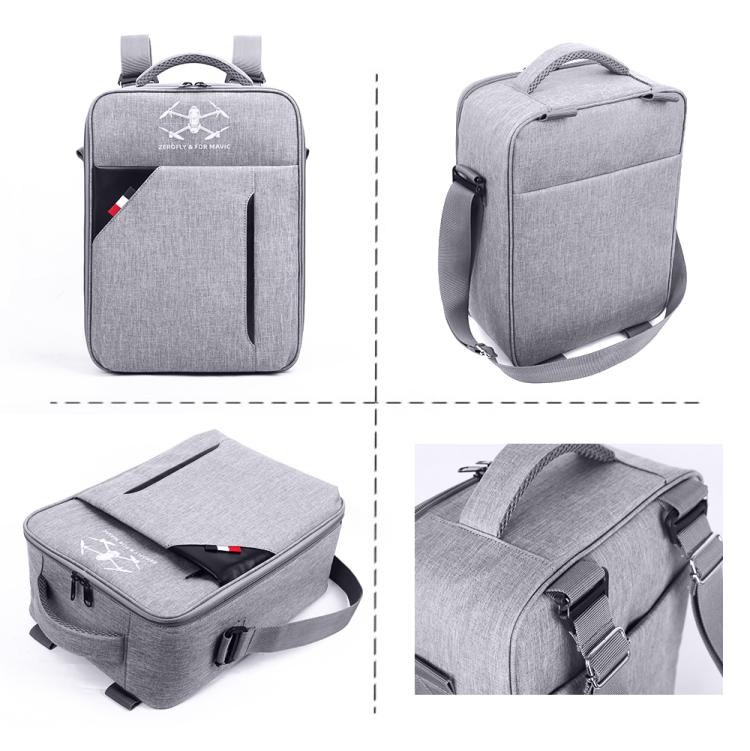 For DJI Mavic 4 Pro / RC 2 Backpack Shoulder Bag EVA Carrying Case(Gray) by bashfashion