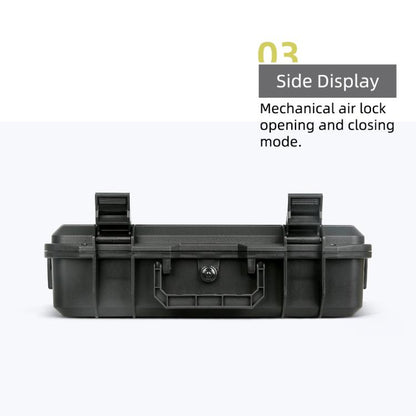 For DJI Mavic 4 Pro Fly More Combo RC 2 Explosion-Proof Box EVA Shockproof Storage Case With Shoulder Strap(Black) by bashfashion