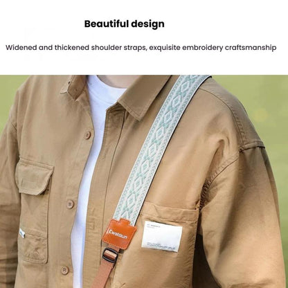 Cwatcun D193 Universal Camera Shoulder Strap Double Locking Portable Camera Accessories by Cwatcun