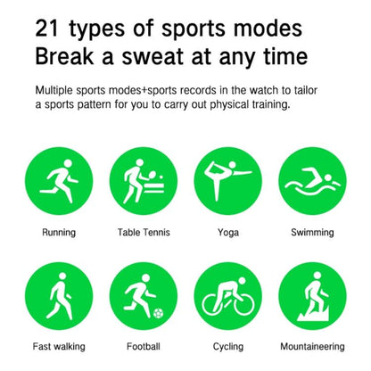 Blood Oxygen / Sleep / Heart Rate Health Monitoring Smart Watch Square Sports Double Strap Watch(Black Steel+Silicone Black) by bashfashion