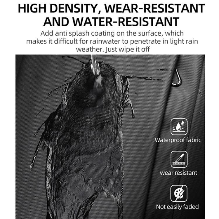 WEIXIER B759 Simple Expandable Men Shoulder Bag Large Capacity Laptop Backpacks(Black) by WEIXIER