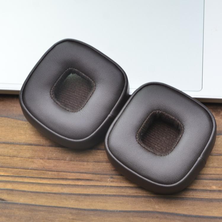 For Marshall Major V Headphone 1pair Replacement Ear Pads Ear Cushions(Brown) by bashfashion