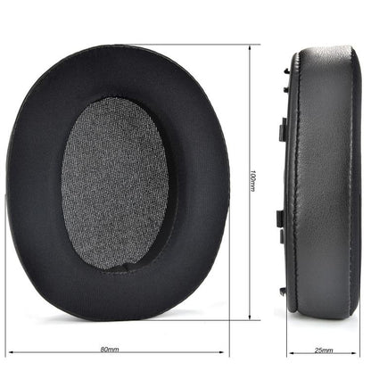 For Sony WH-XB910N 2pcs Headset Ice Cool Earmuffs Sponge Cover(Black) by bashfashion