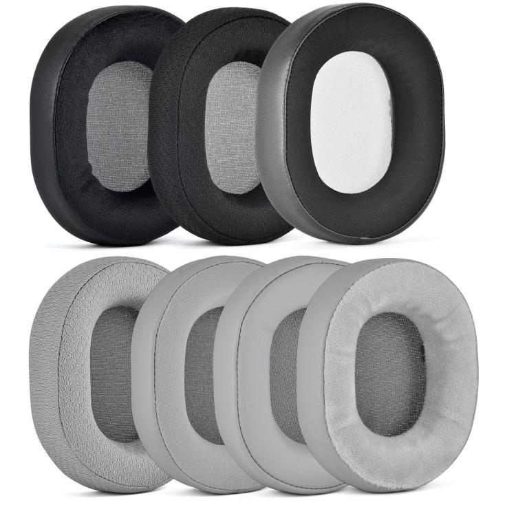 For Corsair HS55/HS55 Pro/HS65 Headset 1pair Replacement Ear Cushions Ear Pads, Style: Football Net Gray by bashfashion