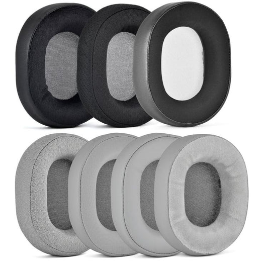 For Corsair HS55/HS55 Pro/HS65 Headset 1pair Replacement Ear Cushions Ear Pads, Style: Ice Silk Gray by bashfashion