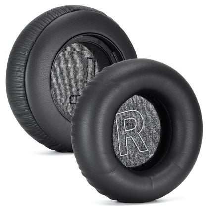 For Bang & Olufsen Beoplay H9 H7 H9i 1pair Replacement Ear Cushions with Snap-On Design(Protein Leather Black) by bashfashion