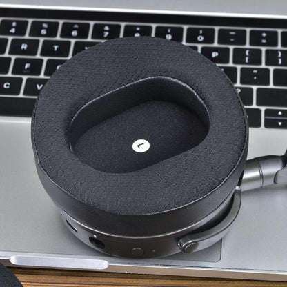 For Audeze Maxwell Headset 1pair Ear Cushion Covers Replacement Ear Pads(Football Net) by bashfashion