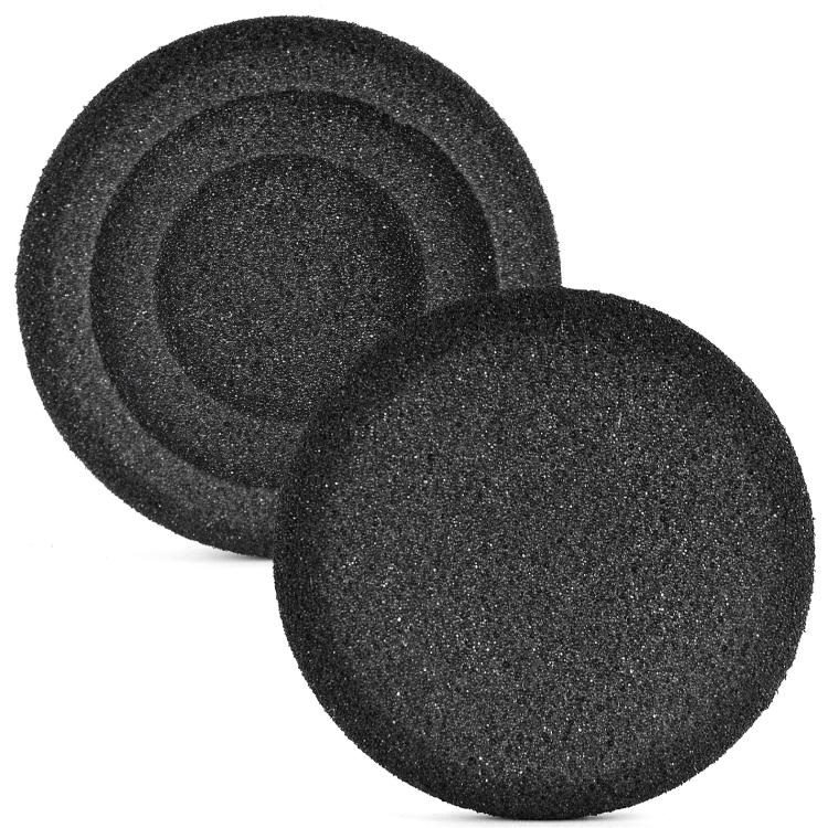 1pair Replacement Foam Ear Cushions for Jabra Evolve 20/20Se/30/30 II/40/65/65 II Headset(Black) by bashfashion