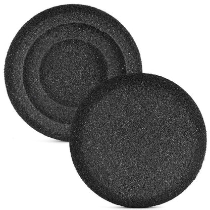 1pair Replacement Foam Ear Cushions for Jabra Evolve 20/20Se/30/30 II/40/65/65 II Headset(Black) by bashfashion