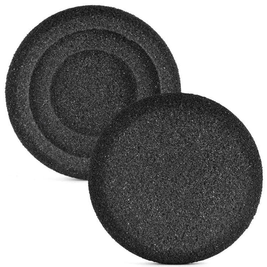 1pair Replacement Foam Ear Cushions for Jabra Evolve 20/20Se/30/30 II/40/65/65 II Headset(Black) by bashfashion
