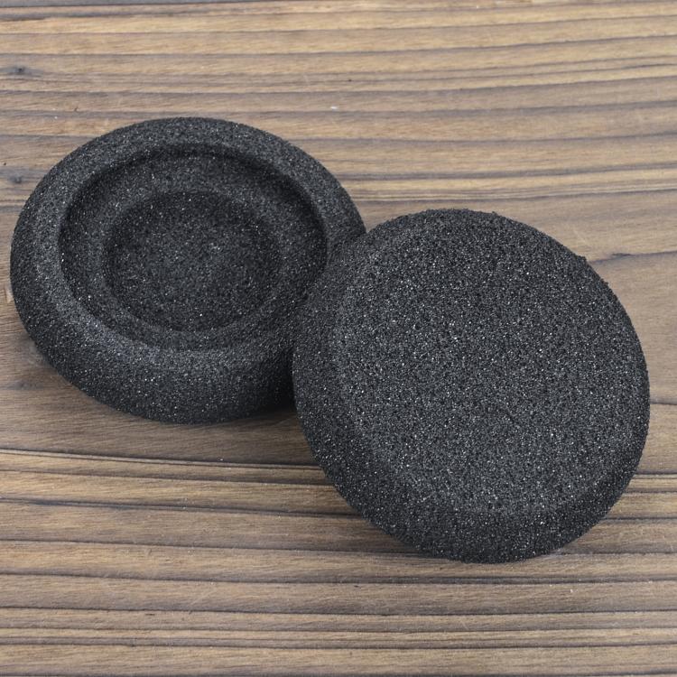 1pair Replacement Foam Ear Cushions for Jabra Evolve 20/20Se/30/30 II/40/65/65 II Headset(Black) by bashfashion