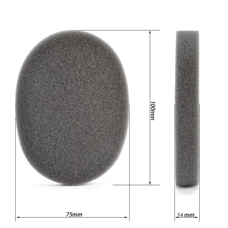 6pcs /Pack Ear Cushions For 3M WorkTunes Connect Series Headphones Noise Isolating Foam Pads, Spec: Solid Type by bashfashion