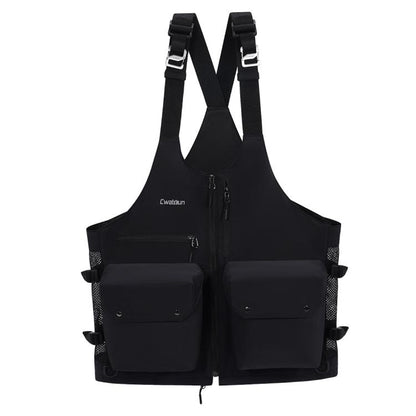 Cwatcun D192 Multifunctional Vest Outdoor Lightweight Comfortable Camera Bag by Cwatcun