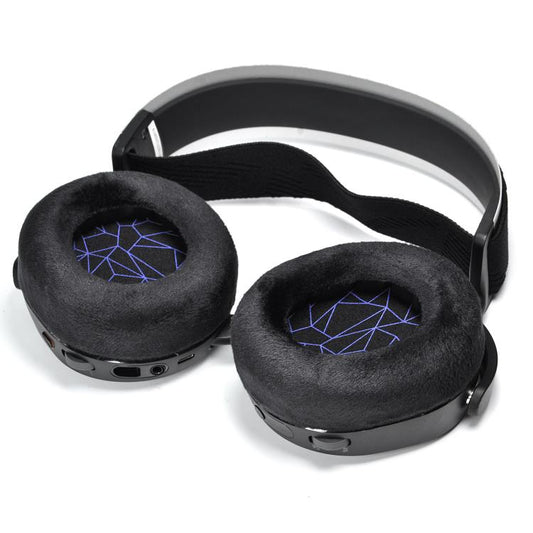 1pair Ear Pads for SteelSeries Arctis Prime 1/3/5/7/9/9x/Pro Headphones(Blue Line) by bashfashion