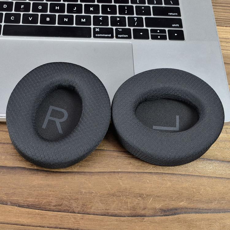 For Anker Soundcore Space Q45 Headphone 1pair Ear Cushions Replacement Ear Pads(Black) by bashfashion