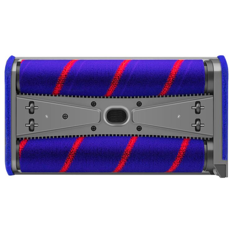 For Dyson V7/V8/V10/V11/V15 Dual Roller Soft Velvet Floor Brush With LED Dust Detection by bashfashion