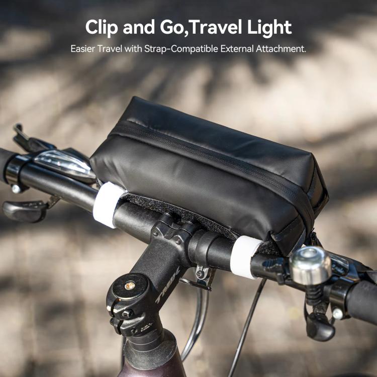 For DJI Osmo Pocket 3 Creator Combo TELESIN Universal Portable Storage Bag Carrying Case(Black) by TELESIN