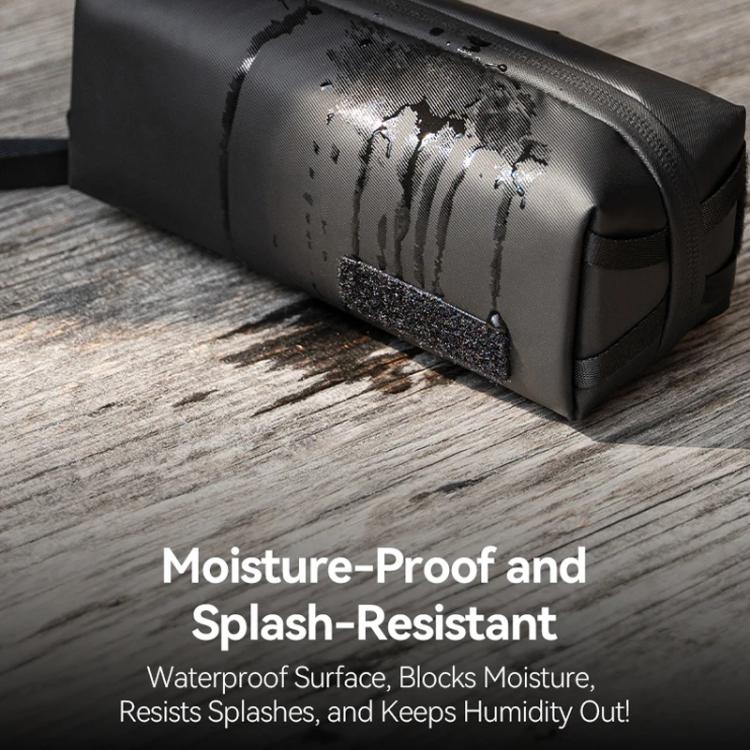 For DJI Osmo Pocket 3 Creator Combo TELESIN Universal Portable Storage Bag Carrying Case(Black) by TELESIN