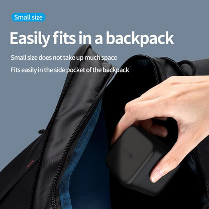 For GoPro HERO13 Black TELESIN 3 Slots Charging Case Compact Storage Box(Black) by TELESIN