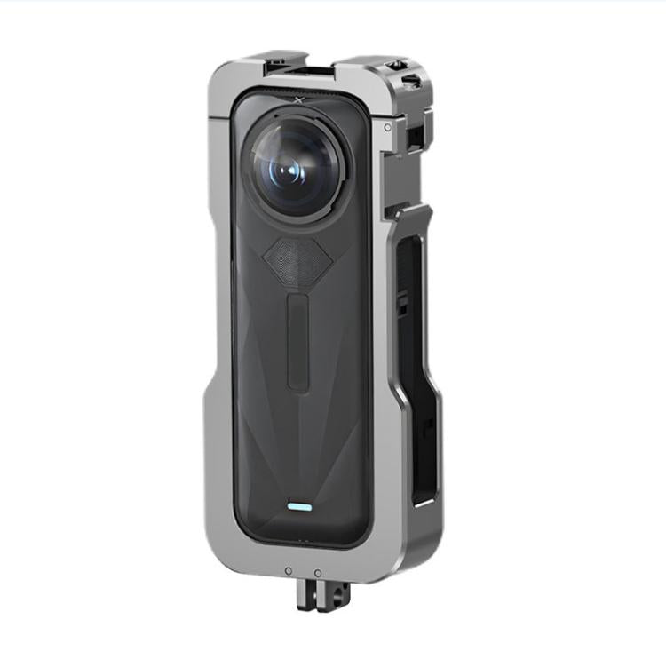 For Insta360 X5 HEPAIL AC-81 Metal Rabbit Cage Extended Protective Frame by HEPAIL