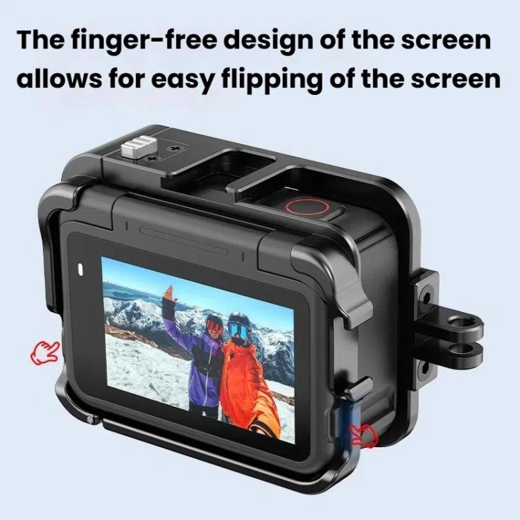 For Insta360 Ace HEPAIL AC-25 Metal Rabbit Cage Camera Frame Accessories by HEPAIL