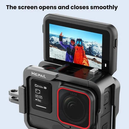 For Insta360 Ace HEPAIL AC-25 Metal Rabbit Cage Camera Frame Accessories by HEPAIL