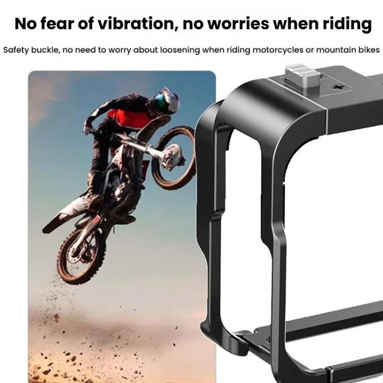 For Insta360 Ace HEPAIL AC-25 Metal Rabbit Cage Camera Frame Accessories by HEPAIL