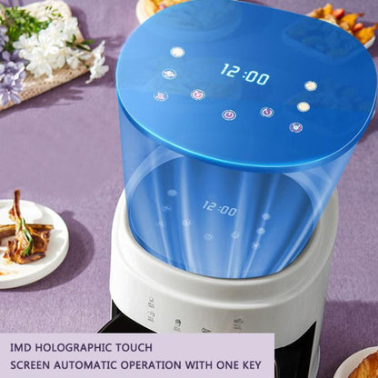 8L Air Fryer Household Multi-Function Large Capacity Oil-Free Electric Fryer, Color: White UK Plug by bashfashion