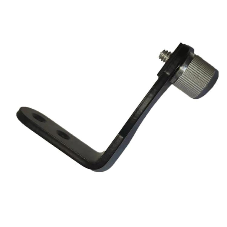 Binoculars Tripod Adapter L-Shaped Metal Mount Connector for Photography, Stabilizing Binocular(Black) by bashfashion