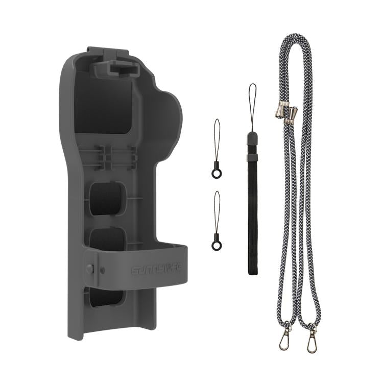 For DJI Osmo Pocket 3 Sunnylife OP3-K990 Protective Cover Body Filter Storage Top Cover Protective Case(Gray) by Sunnylife
