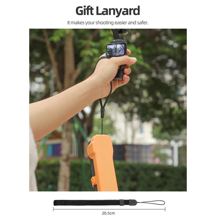 For DJI Osmo Pocket 3 Sunnylife OP3-K990 Protective Cover Body Filter Storage Top Cover Protective Case(Pink) by Sunnylife