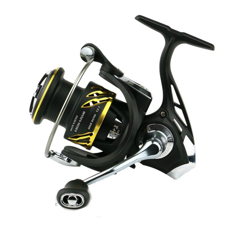YUMOSHI LP3000M Zero-Gap Metal Spinning Fishing Reel 5.2:1 High-Speed Gear Ratio by YUMOSHI