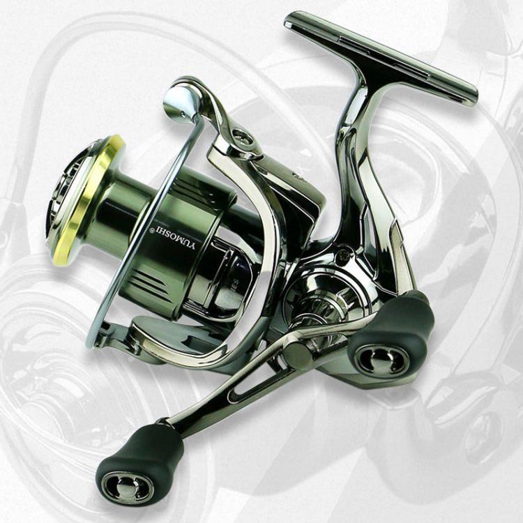 YUMOSHI SE4000 Dual Handle Zero-Gap Spinning Reel Balanced Anti-Shake Design, 5.2:1 Gear Ratio by YUMOSHI