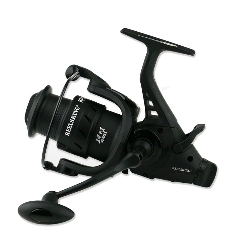 YUMOSHI KP5000 Dual Brake Fishing Reel Metal Shallow Spool & Zero-Gap Design for Long Casting by YUMOSHI