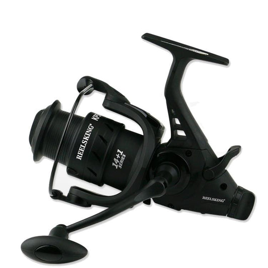 YUMOSHI KP8000 Dual Brake Fishing Reel Metal Shallow Spool & Zero-Gap Design for Long Casting by YUMOSHI