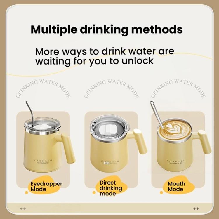 Kacheeg 430ml 304 Stainless Steel Vacuum Insulated Tumbler with Lid & Straw(White) by Kacheeg