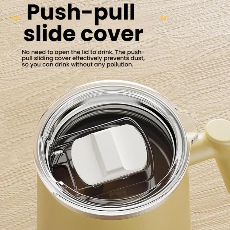 Kacheeg 430ml 304 Stainless Steel Vacuum Insulated Tumbler with Lid & Straw(White) by Kacheeg