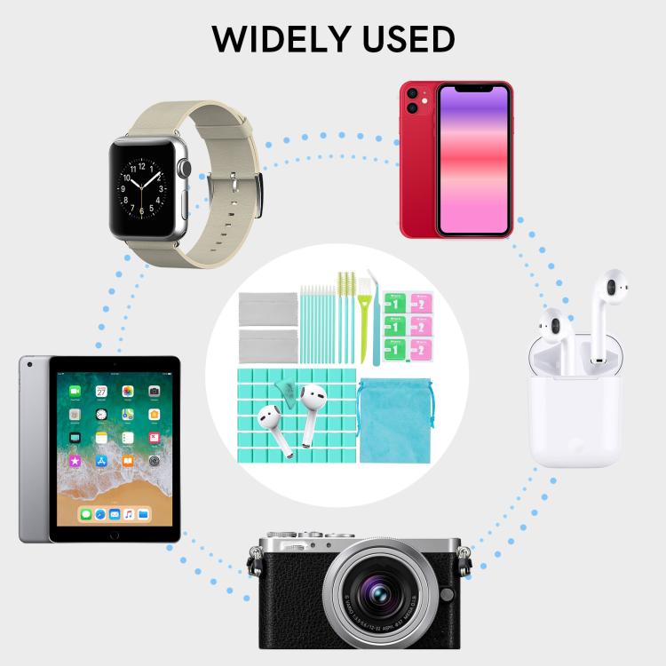 AhaStyle PT178 Earphone Cleaning Kit Keyboard Tablet Electronic Cleaning Tools(Pink) by AhaStyle