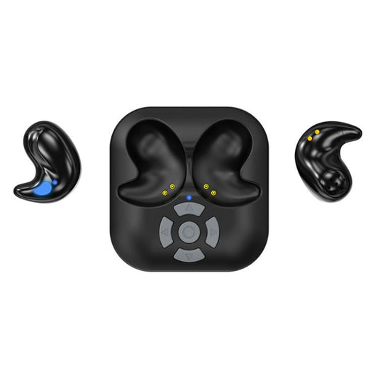 Bluetooth Sleep Earphones Video Like Remote Control E-book Page Turner(Purple)